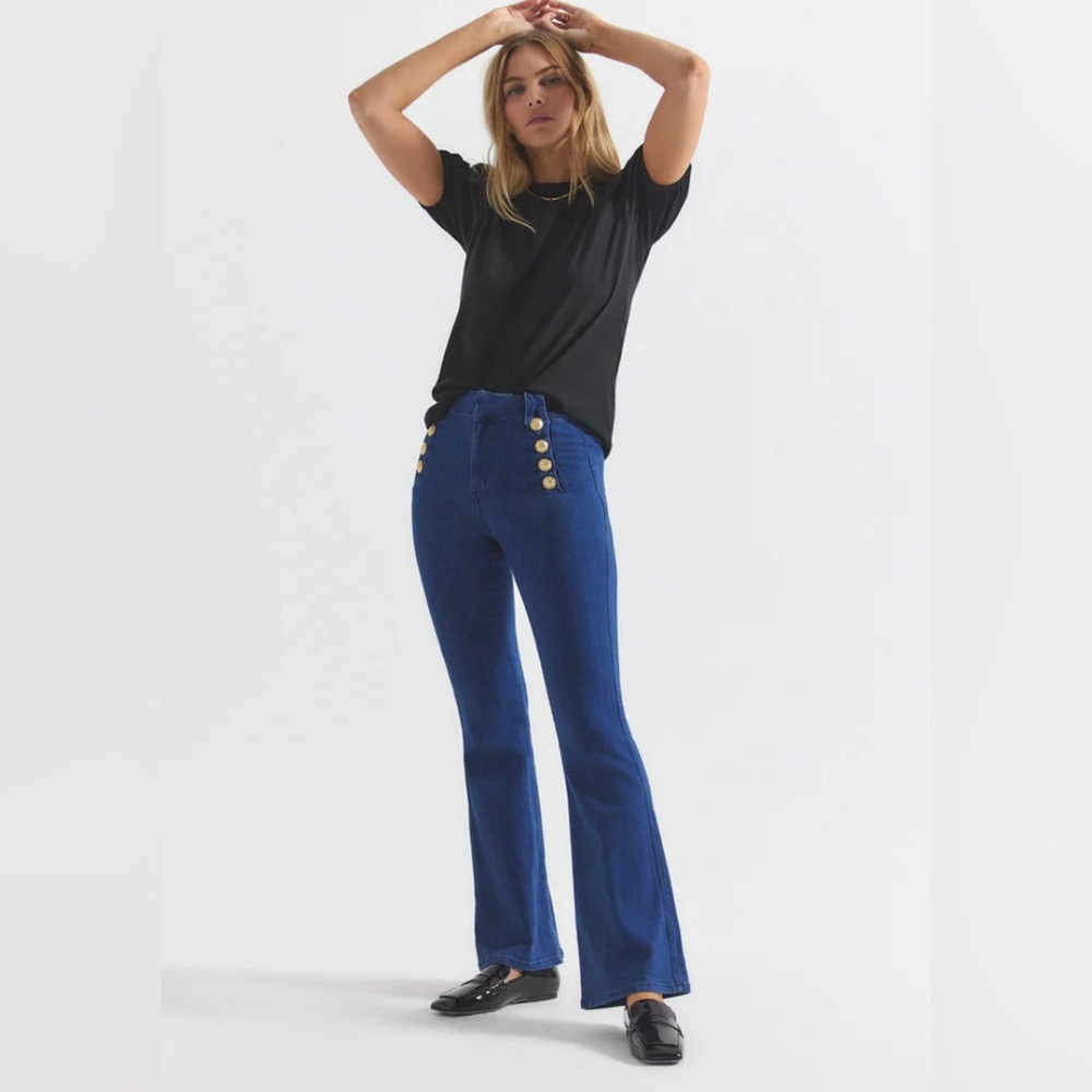 Derek Lam 10 Crosby Robertson Flare Jeans l Size 28
